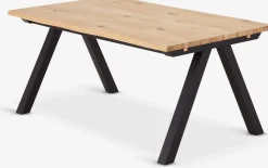 Mesas De Comedor>Royal Oak SANDBYMesa de comedor SANDBY 100x160 roble natural/negro Roble natural+Negro