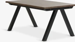 Mesas De Comedor>Royal Oak SANDBYMesa de comedor SANDBY 100x160 roble oscuro Roble oscuro+Negro