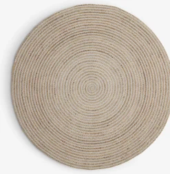 Alfombras Pequeñas|Alfombras>JYSK SANDELTREAlfombra SANDELTRE Ø120 natural/gris