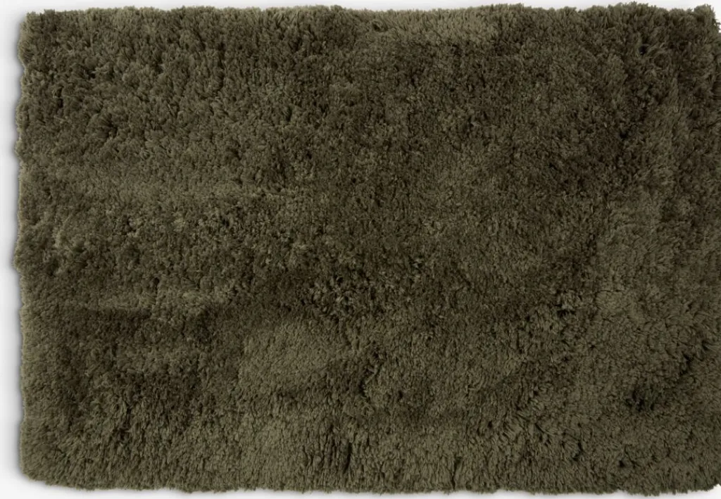 Alfombras De Baño>KRONBORG SANDVIKENGOLDAlfombrilla de baño SANDVIKEN 60x90cm oliva microfibra Verde oliva