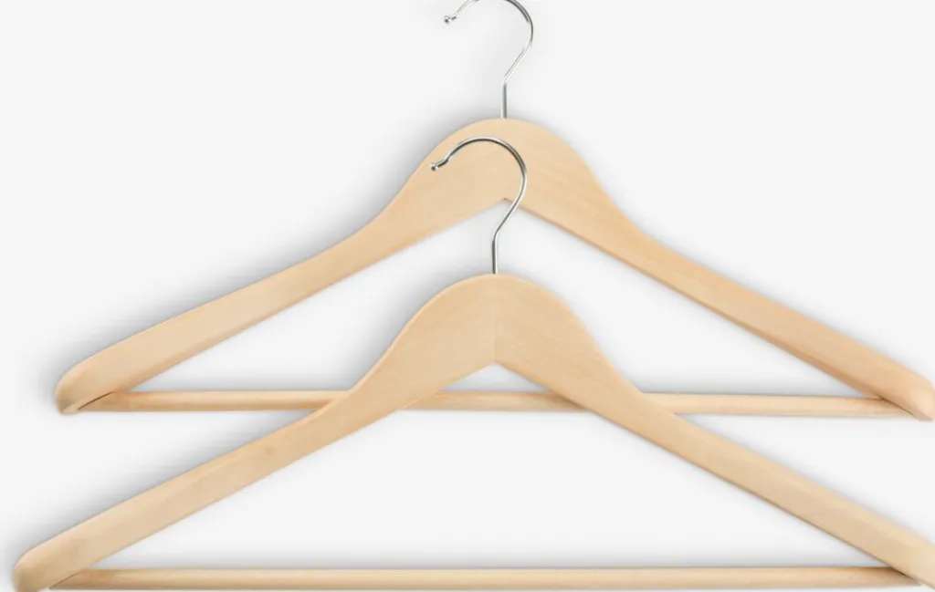Perchas|Perchas>JYSK SIGFRIDPerchas SIGFRID L45cm para chaqueta 2 unidades