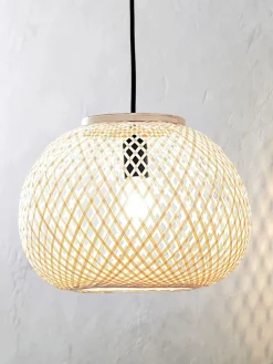 Lámparas>JYSK SIGVARDLámpara de techo SIGVARD Ø35xA26cm bambú