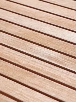 Conjuntos Mesa Y Sillas De Jardín>JUTLANDIA SIRDAL + HAMRAMesa SIRDAL L91 + 4 sillas HAMRA madera dura