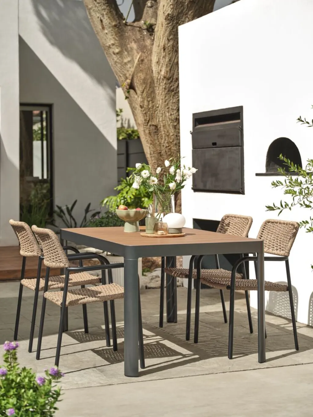 Mesas De Jardín>JUTLANDIA SIRDALMesa de jardín SIRDAL A91xL149 madera dura