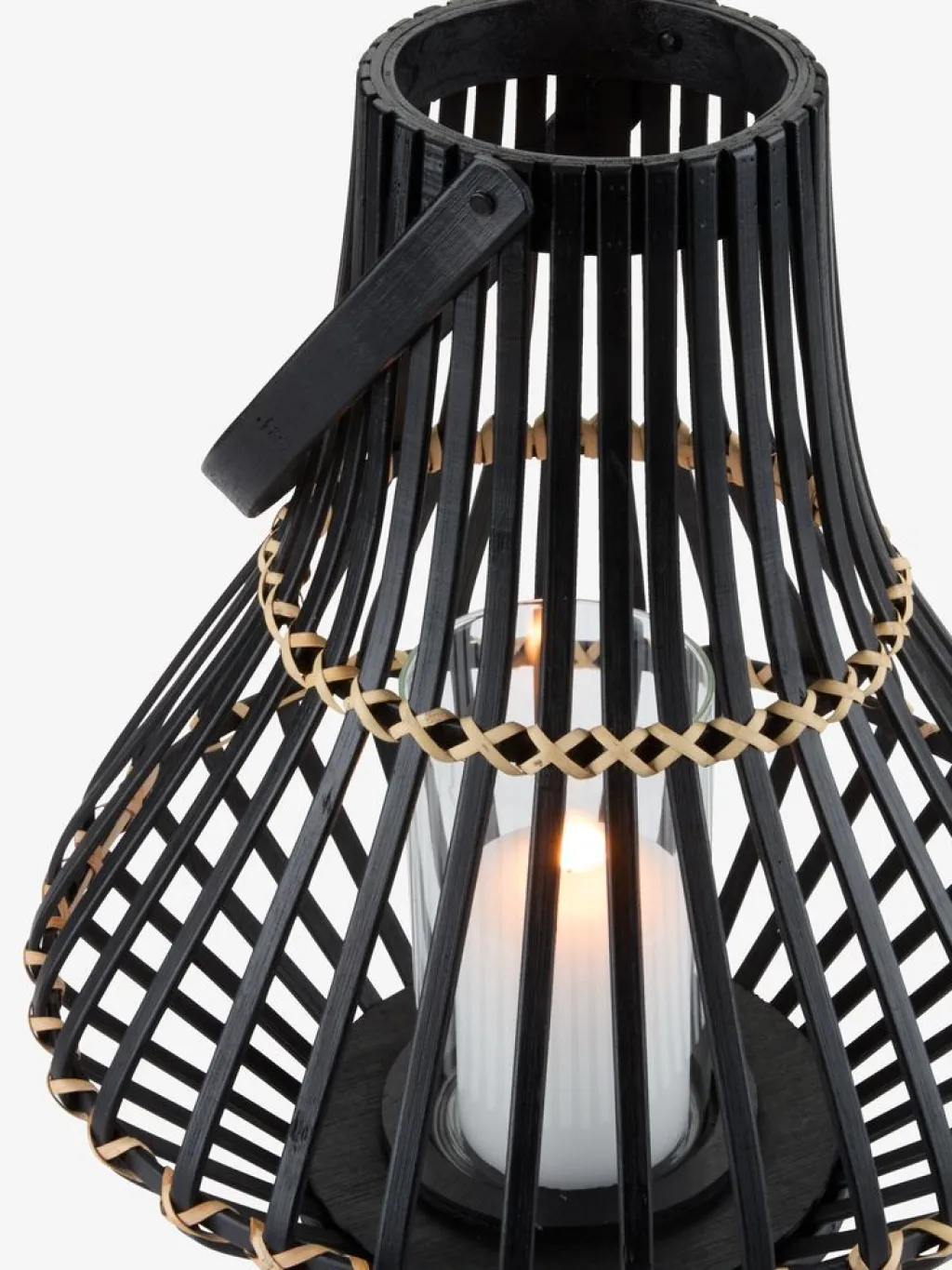 Iluminación Exterior>JYSK SIVHAUKFarol SIVHAUK Ø31xA35cm negro