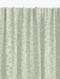 Cortinas Traslúcidas>JYSK SKASENCortina SKASEN 1x140x300 hojas verde empolvado