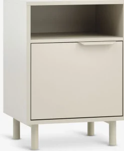 Mesitas De Noche|Mesitas De Noche>JYSK SKAVEMesita de noche SKAVE 1 puerta beis