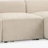 2 Plazas|3 Plazas>JYSK SKEJBYSofá modular SKEJBY 3 plazas chaise longue tela beis