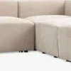 2 Plazas|3 Plazas>JYSK SKEJBYSofá modular SKEJBY 5 plazas rinconero tela beis