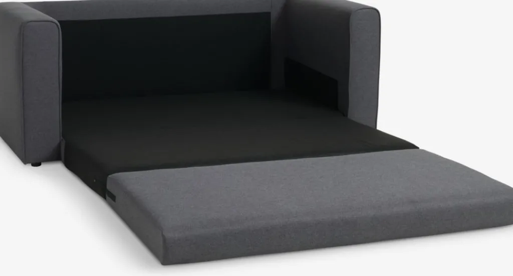 Sofás Cama|Sofás Cama>JYSK SKILLEBEKKSofá cama SKILLEBEKK tela gris oscuro