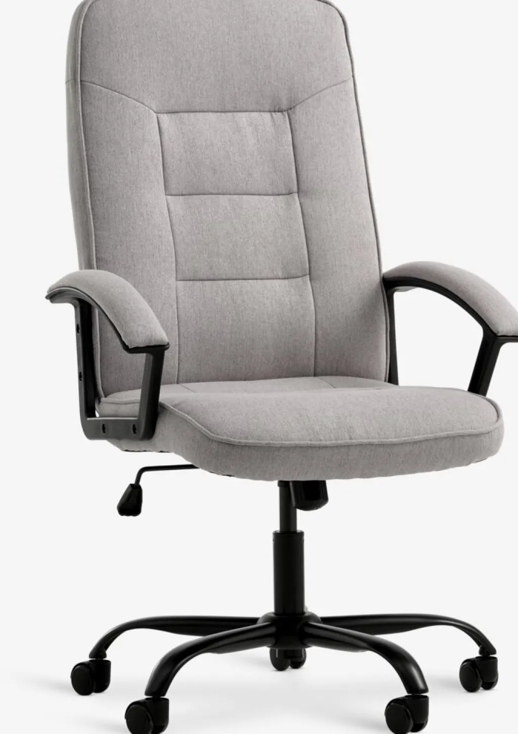 Sillas De Oficina|Sillas Gaming>JYSK SKODSBORGSilla de oficina SKODSBORG tela /negro Gris