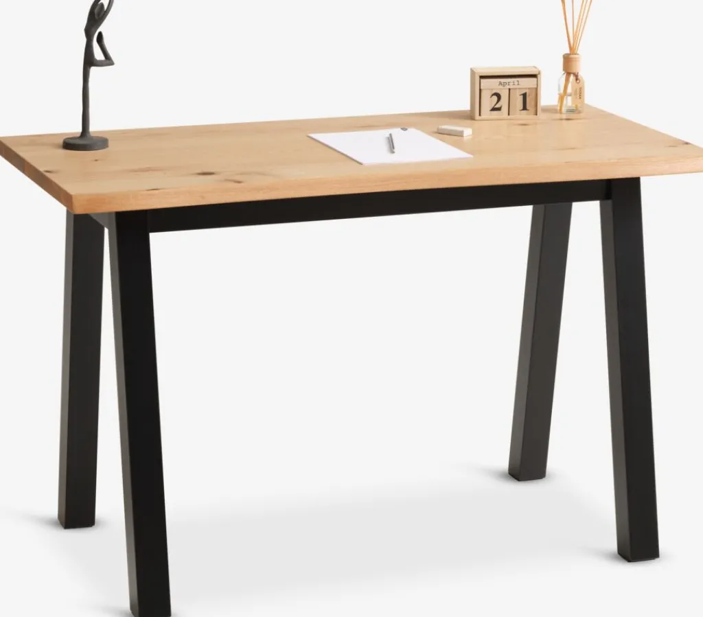 Escritorios|Escritorios Elevables>Royal Oak SKOVLUNDEEscritorio SKOVLUNDE 60x120 roble natural/negro