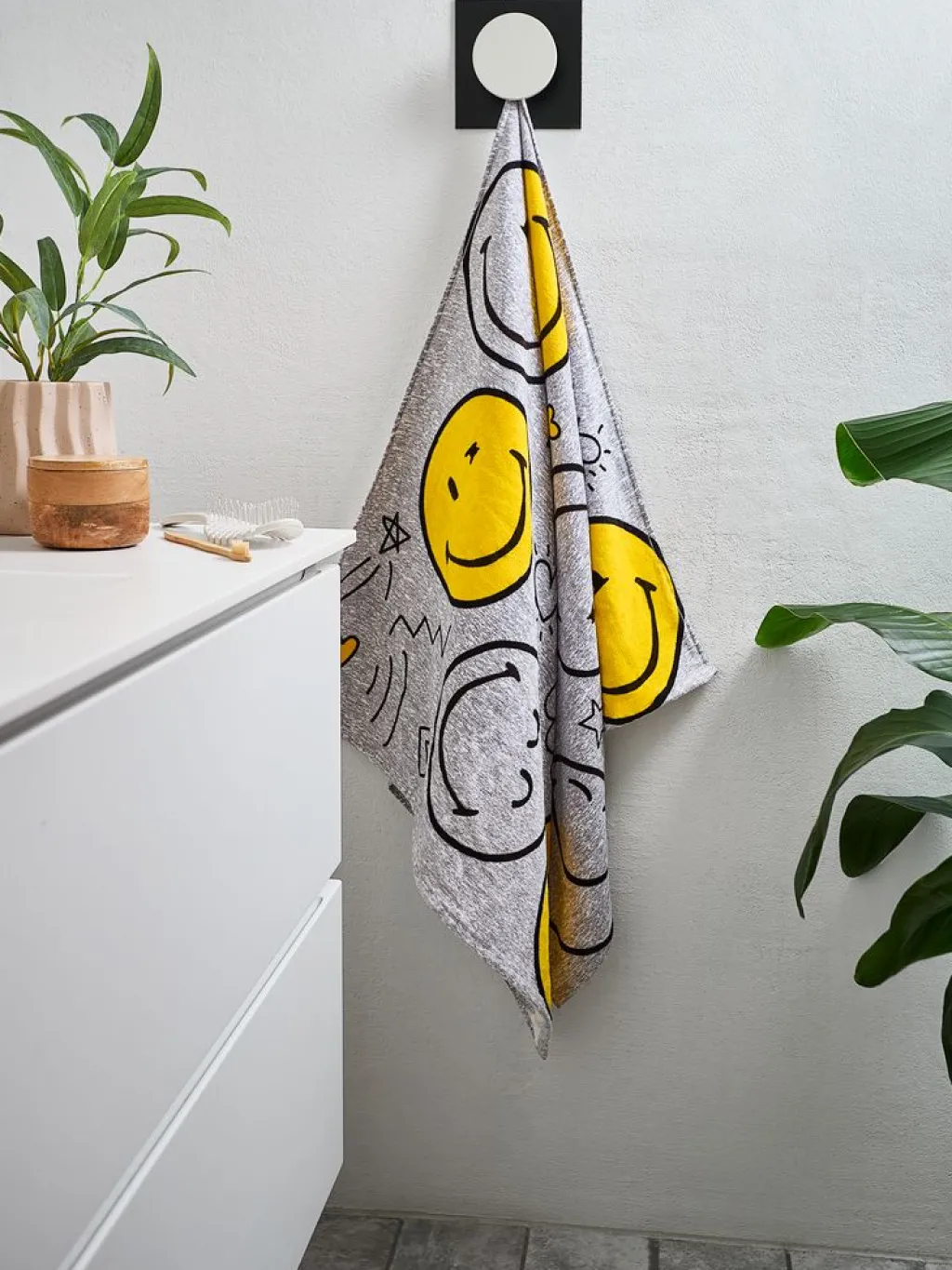Toallas De Lavabo|Toallas De Manos>JYSK SMILEYGOLDToalla de ducha SMILEY 70x140