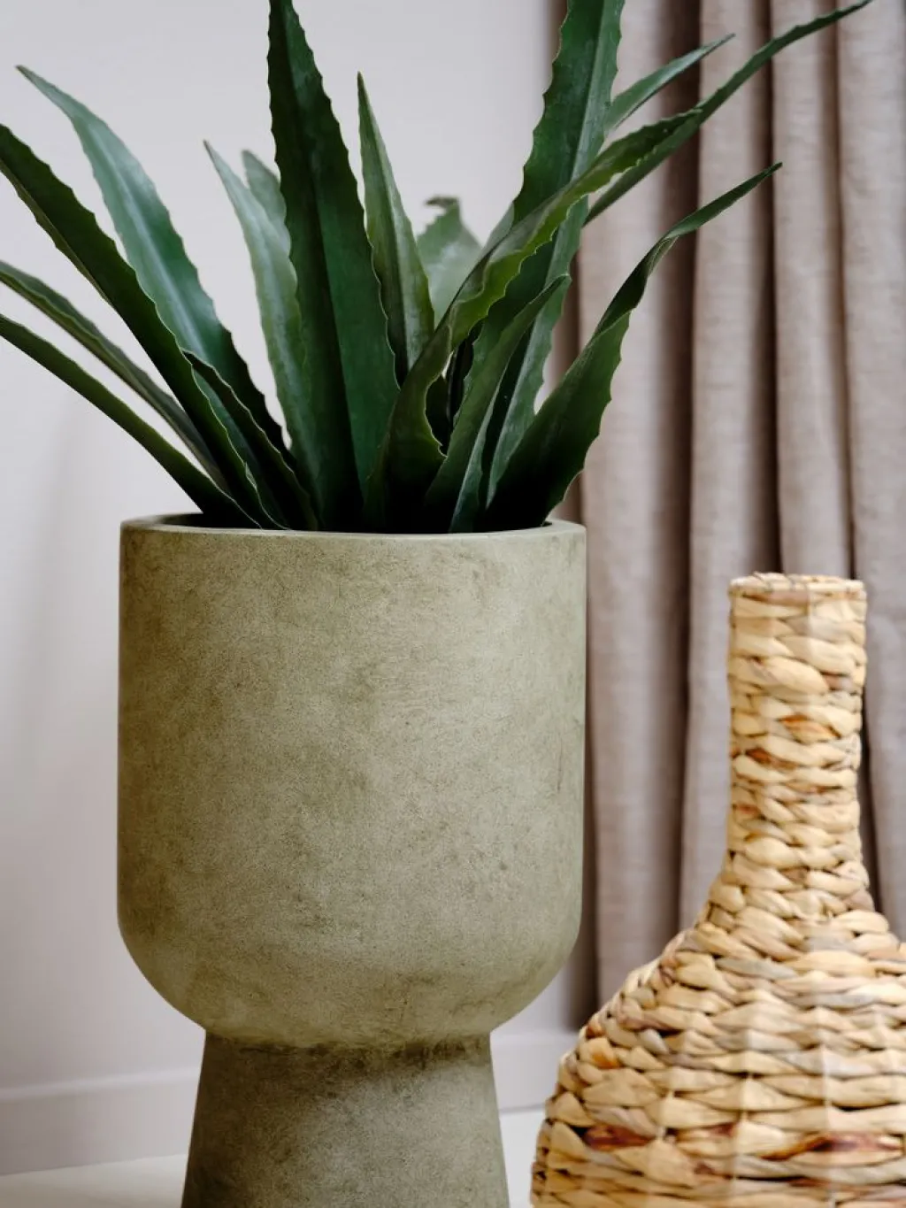 Macetas>JYSK SOLVIMaceta SOLVI Ø25xA40cm verde