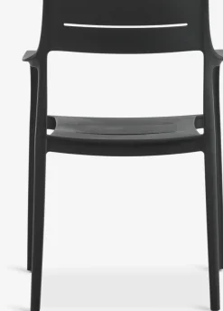 Conjuntos Mesa Y Sillas De Jardín>JYSK SONNERUP + INGSTRUPMesa SONNERUP L215 gris + 4 sillas INGSTRUP negro Negro, Gris