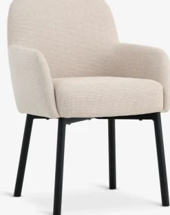 Sillas De Comedor>JYSK SOTTRUPSilla de comedor SOTTRUP tela beis/negro
