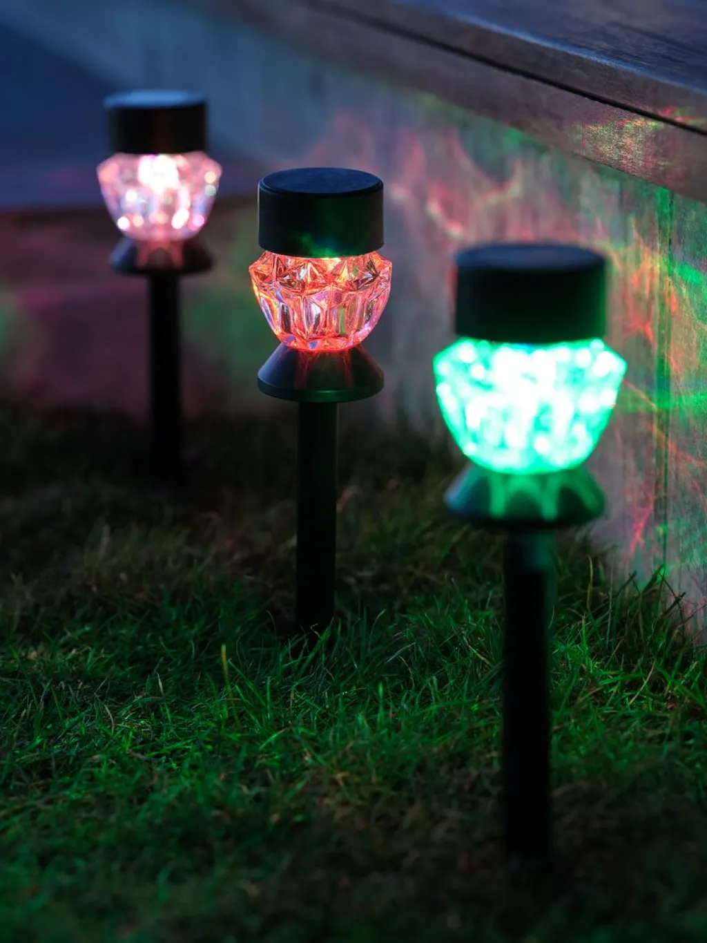 Iluminación Solar>JYSK SPLITTERNELámpara solar SPLITTERNE Ø7xA35cm negro