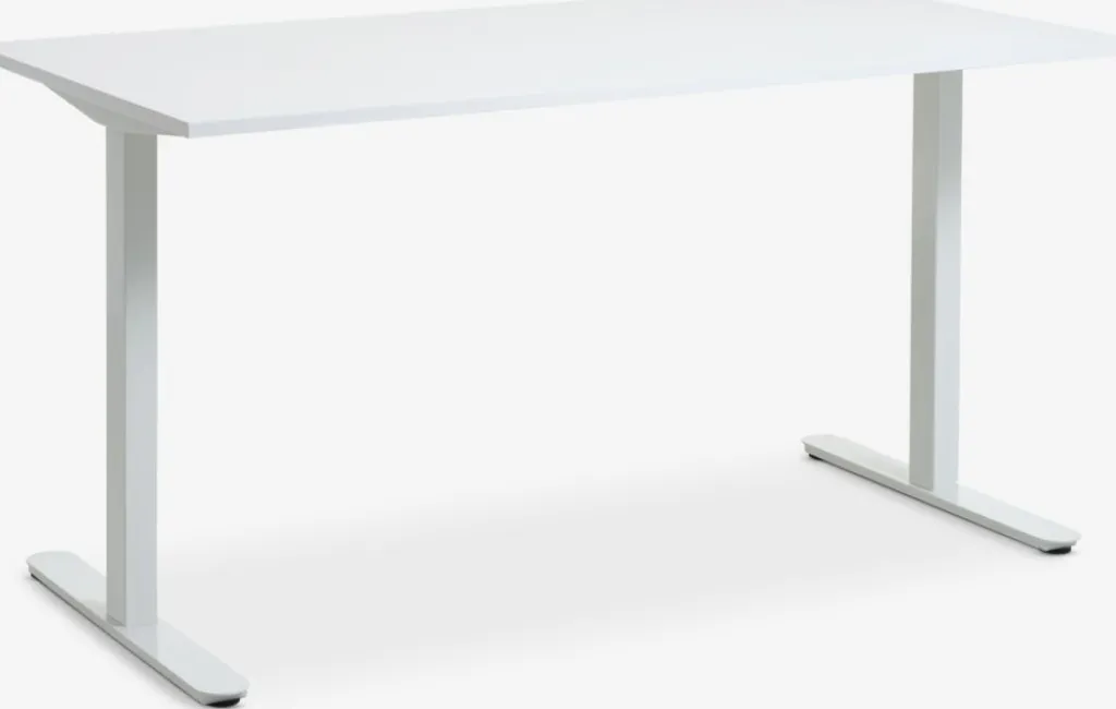 Escritorios|Escritorios Elevables>JYSK STAUNINGEscritorio STAUNING 80x160 Blanco