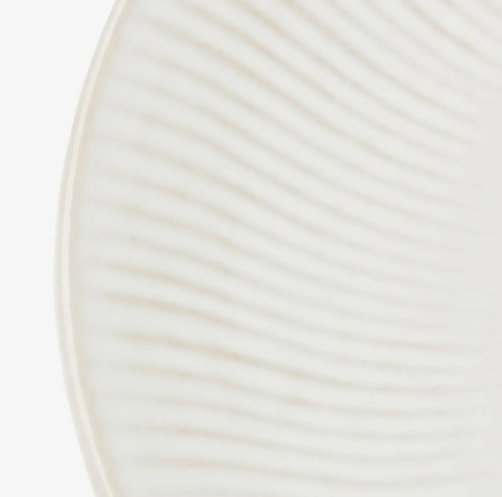 Platos, Boles Y Cubiertos>JYSK STEFFENPlato STEFFEN Ø27cm blanco