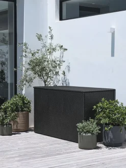 Almacenaje Para Cojines|Almacenaje Para Cojines>JYSK STEINKJERBaúl de jardín STEINKJER A155xA95xP81 Negro