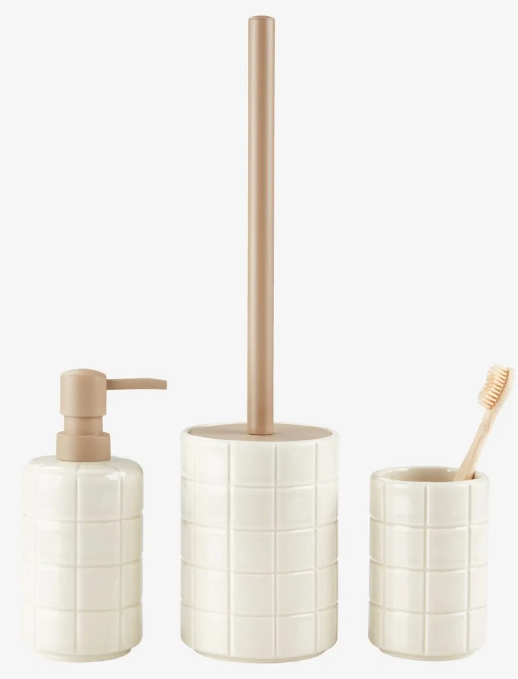 Escobillas De Baño|Cuidado Personal>JYSK STENINGEEscobilla de baño STENINGE beis