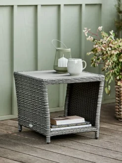 Mesas De Jardín|Muebles De Jardín>JUTLANDIA STORDMesa auxiliar STORD A45xL45xA40 gris