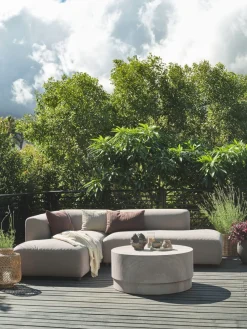 Mesas De Jardín|Muebles De Jardín>JYSK STORLIENMesa de centro de exterior STORLIEN Ø90xA41 travertino