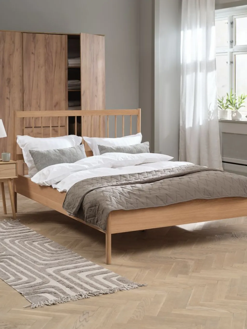 Estructuras De Cama|90 X 190 Cm>Royal Oak STUBBERUPEstructura cama STUBBERUP 140x200 roble natural