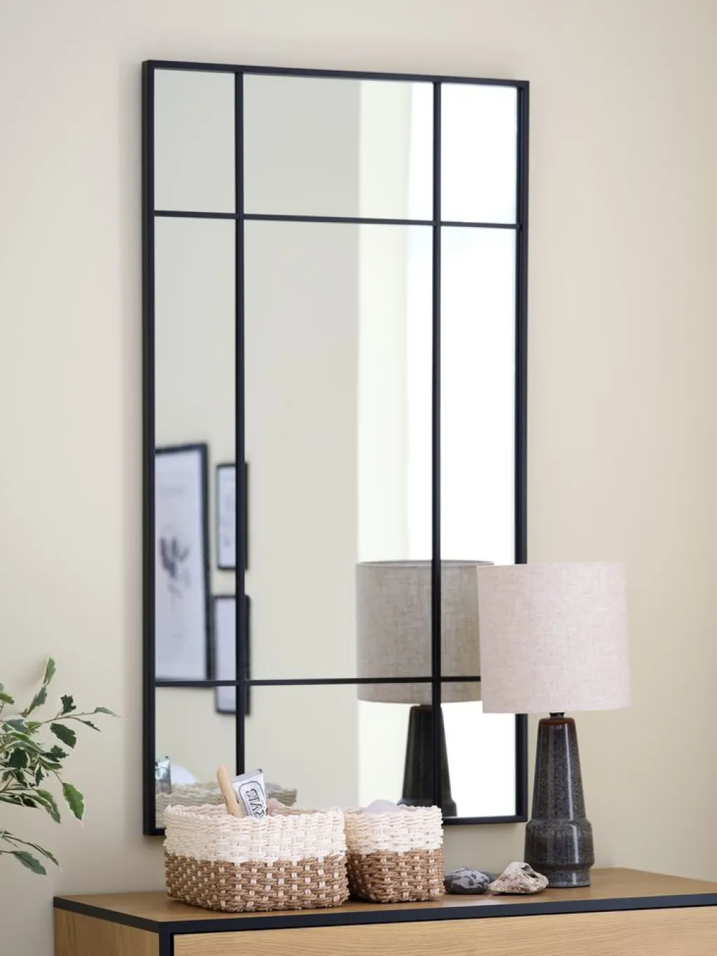 Espejos|Espejos>JYSK STUDSTRUPEspejo STUDSTRUP 60x110 Negro