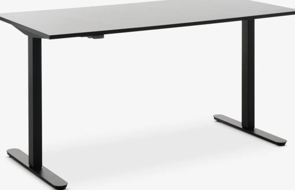 Escritorios|Escritorios Elevables>JYSK SVANEKEEscritorio elevable SVANEKE 80x160 Negro