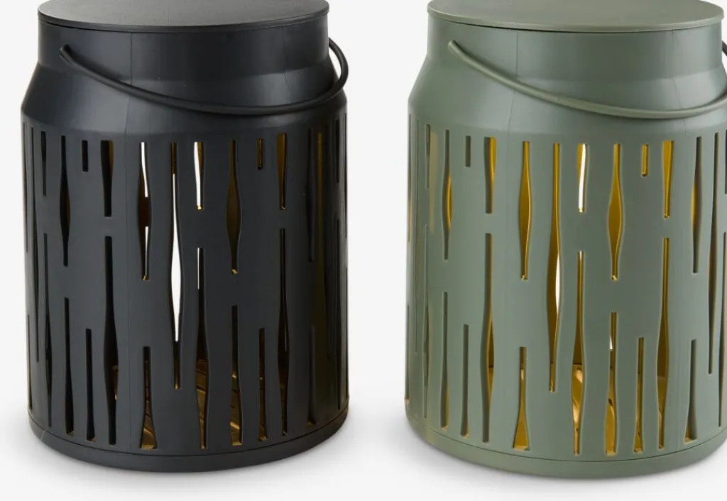 Iluminación Exterior>JYSK SVANLámpara a pilas SVAN Ø11xA14cm variado