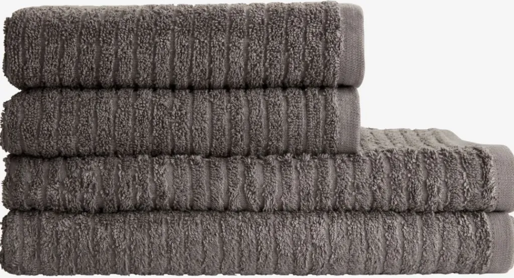 Toallas De Lavabo|Toallas De Manos>JYSK SVANVIKBASICToalla de mano SVANVIK 50x90cm Gris