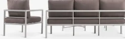 Conjuntos Mesa Y Sillas De Jardín|Muebles De Jardín>JUTLANDIA TAERNABYConjunto muebles jardín TAERNABY 7 plazas beis Beige
