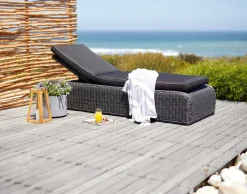 Muebles De Jardín|Tumbonas>JUTLANDIA TAMBOHUSETumbona TAMBOHUSE A76xL206 gris