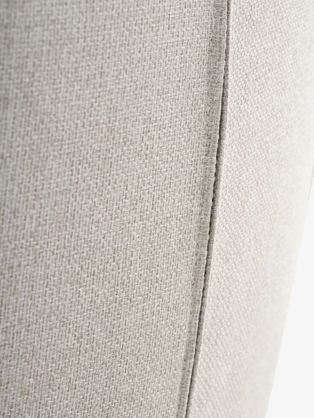 Sillones>JYSK TANKEDALSillón reclinable TANKEDAL con reposapiés tela beis/cromo Beige