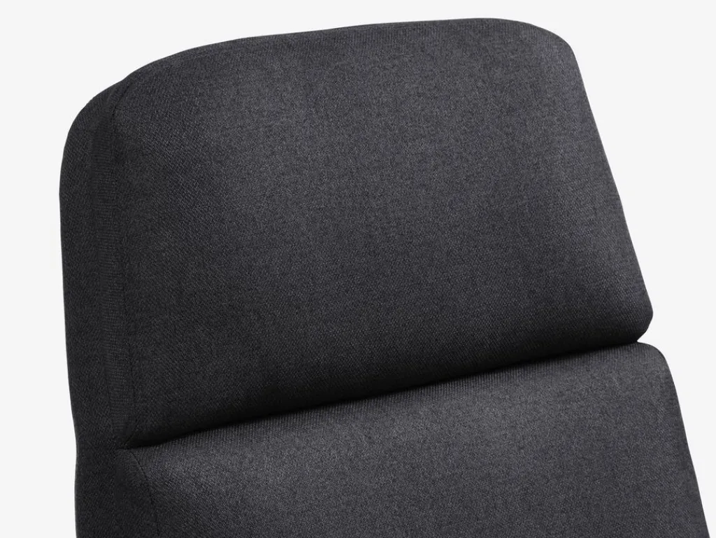 Sillones>JYSK TANKEDALSillón reclinable con reposapiés TANKEDAL tela Gris oscuro