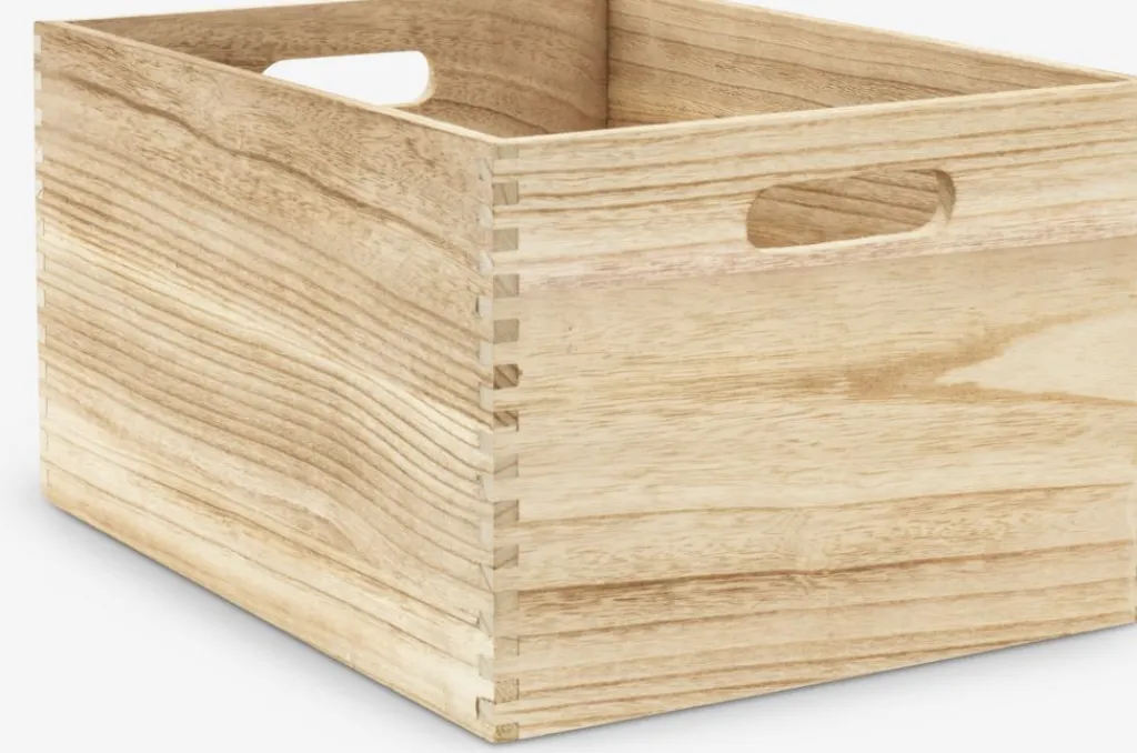 Todas Las Cestas|Cestas Y Cajas>JYSK THORMODCaja THORMOD A40xL30xA22cm natural