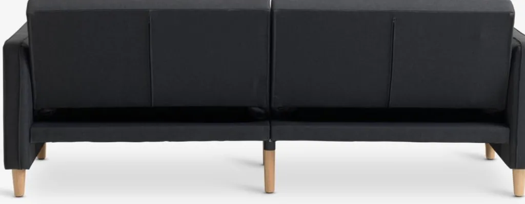 Sofás Cama|Sofás Cama>JYSK TIVEDENSofá cama TIVEDEN tela gris oscuro