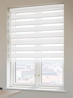 Estores Dobles>JYSK TOKEEstor doble con cajón TOKE 100x180 blanco