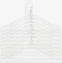 Perchas|Perchas>JYSK TONNIPerchas TONNI L43cm 10 unidades Blanco