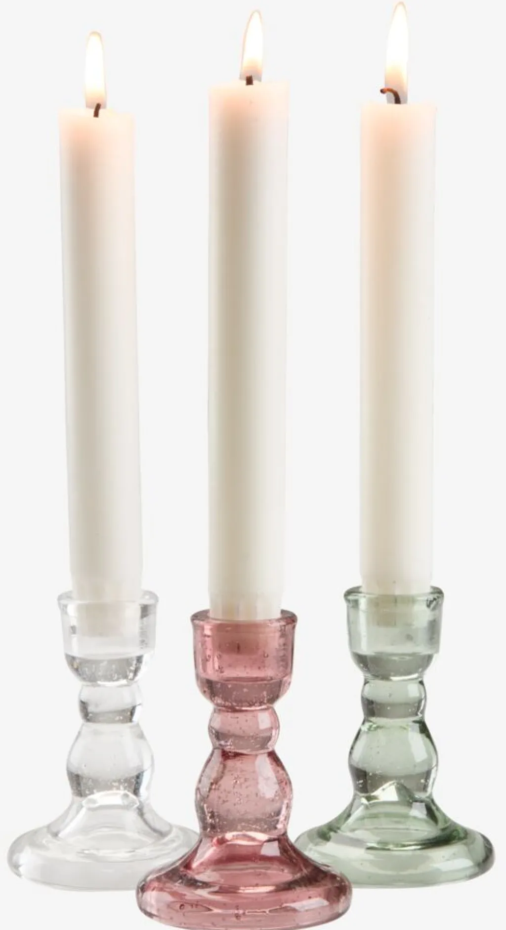 Portavelas>JYSK TORLEKCandelabro TORLEK Ø6xA9cm variado