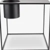Decoración De Jardín>JYSK TORNSANGERMesa auxiliar TORNSANGER A45xL45 negro