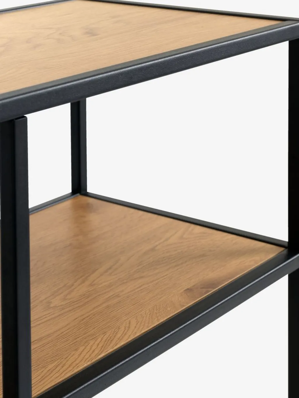 Estanterias Y Librerías|Estanterias Y Librerías>JYSK TRAPPEDALEstantería TRAPPEDAL 7 estantes color roble cálido/negro