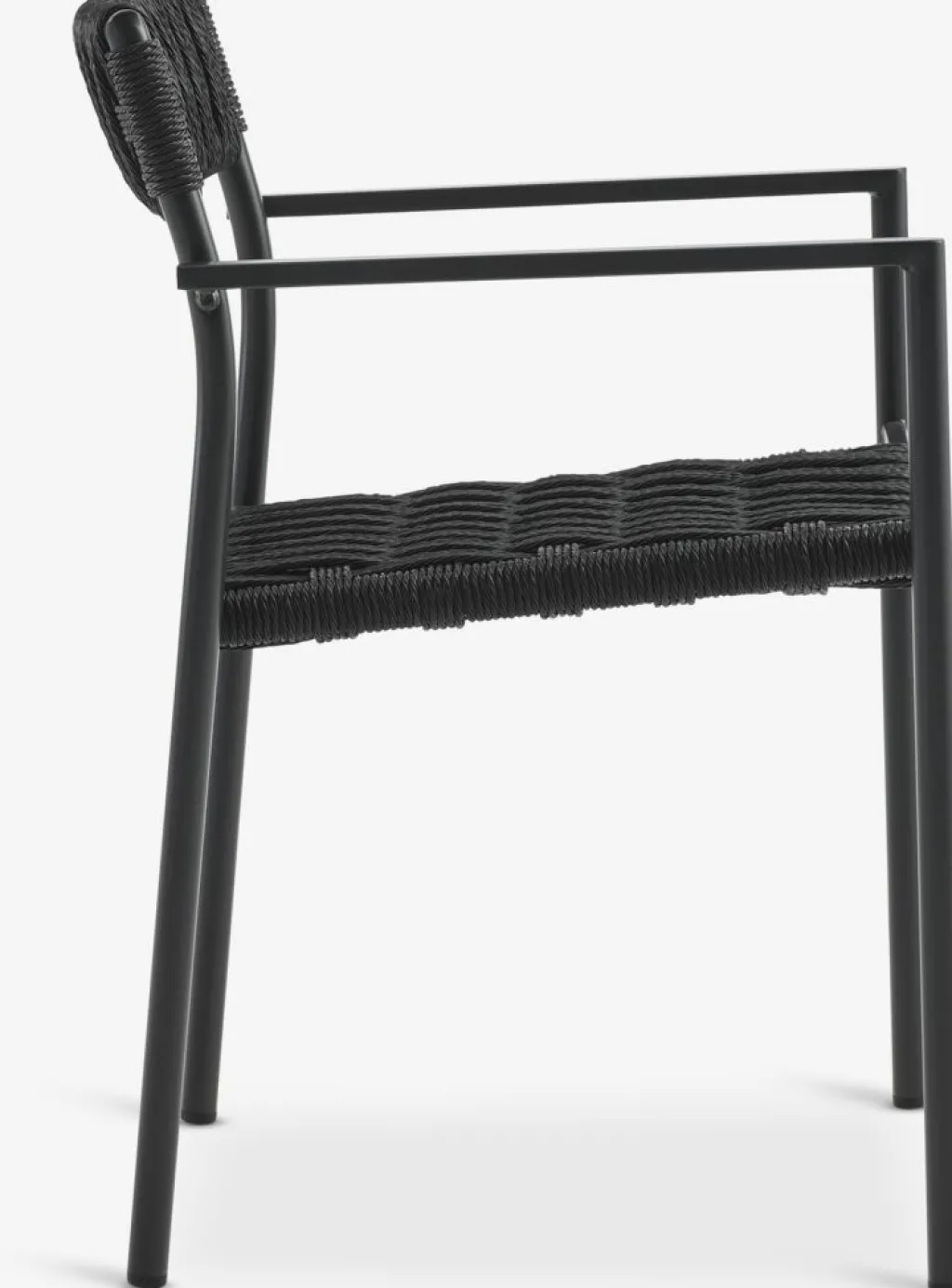 Sillas De Jardín>JYSK TRILLEVALLENSilla apilable TRILLEVALLEN negro