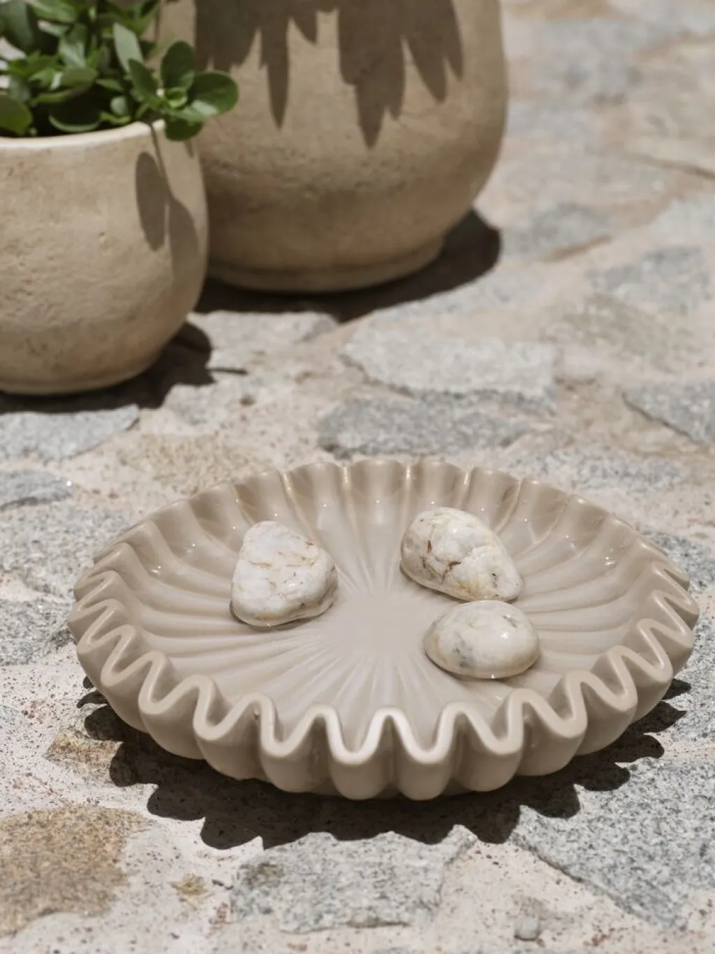 Decoración De Jardín>JYSK TURTELDUEBebedero para pájaros TURTELDUE Ø32 natural