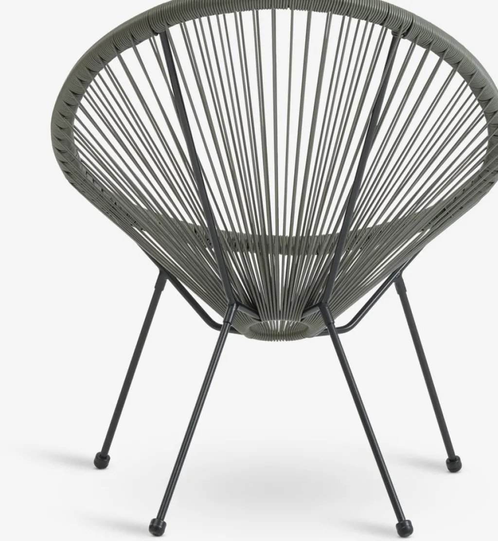 Sillas De Jardín|Muebles De Jardín>JYSK UBBERUPSillón de exterior UBBERUP variado Surtido, Arena oscuro, Verde empolvado, Natural, Blanco