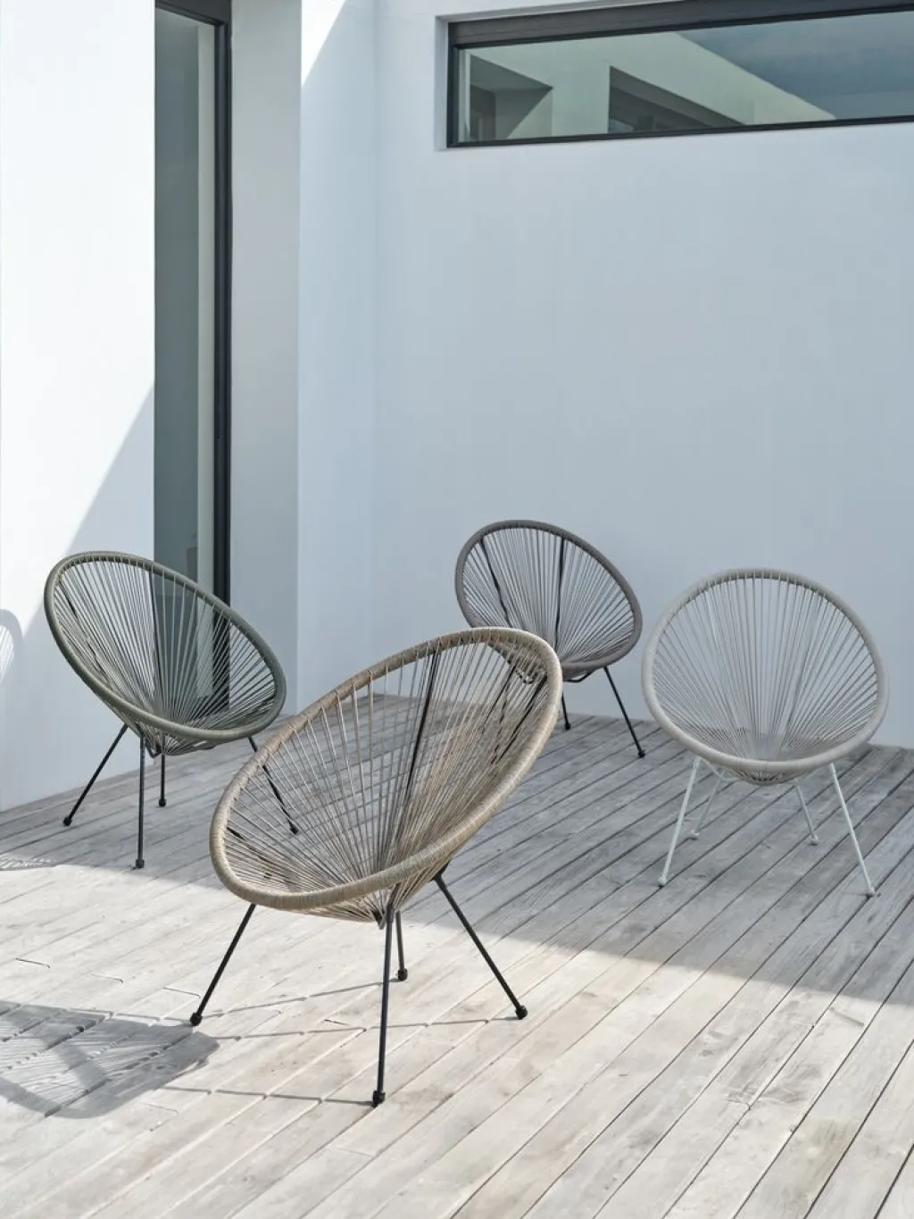 Sillas De Jardín|Muebles De Jardín>JYSK UBBERUPSillón de exterior UBBERUP variado Surtido, Arena oscuro, Verde empolvado, Natural, Blanco