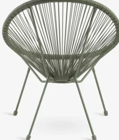 Sillas De Jardín|Muebles De Jardín>JYSK UBBERUPSillón de exterior de jardín UBBERUP verde Verde oliva