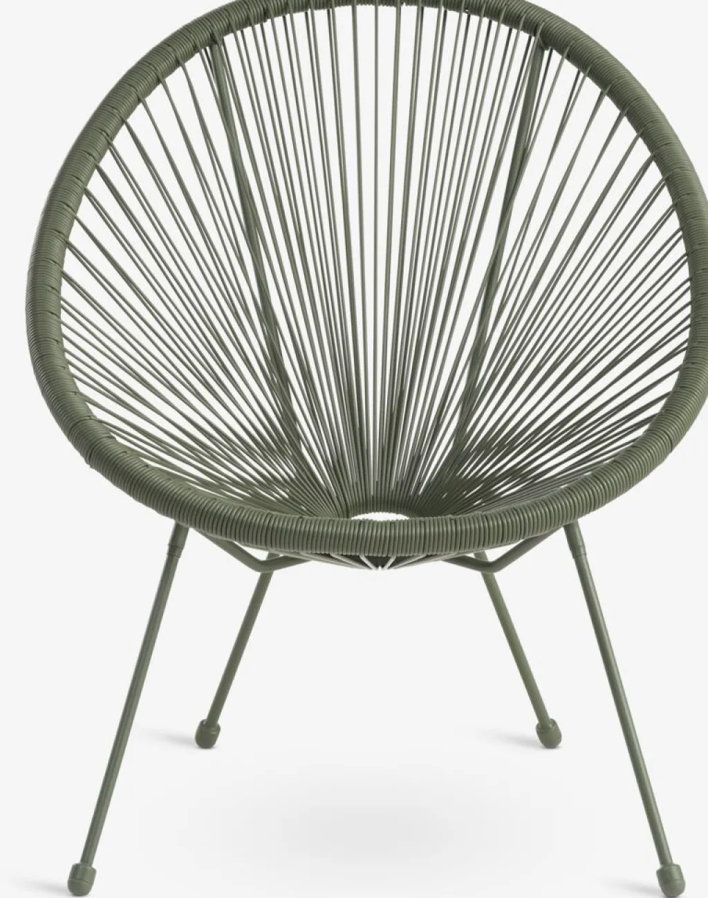 Sillas De Jardín|Muebles De Jardín>JYSK UBBERUPSillón de exterior de jardín UBBERUP verde Verde oliva