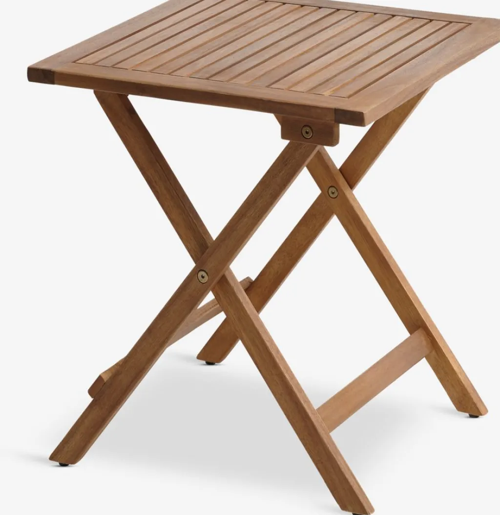 Mesas De Jardín|Muebles De Jardín>JYSK UBJERGMesa auxiliar UBJERG A46xL46xA46 madera dura